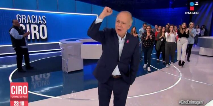 Ciro Gómez Leyva se despide de la televisión-Morelia Informativo