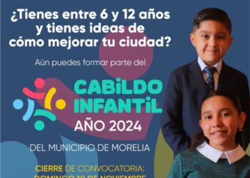 Gobierno de Morelia continúa impulsando la voz de las infancias a través del Cabildo Infantil 2024-Morelia Informativo