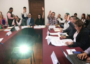 Los presidentes de ambas comisiones-Morelia Informativo