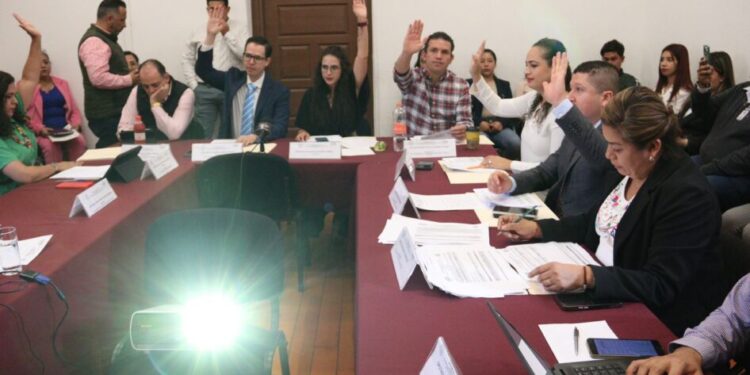 Los presidentes de ambas comisiones-Morelia Informativo