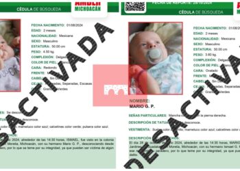 Desactiva FGE Alerta Amber por desaparición de dos niños de 2 meses de edad-Morelia Informativo