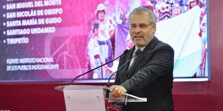 Seis comunidades de Morelia podrán acceder al autogobierno y presupuesto directo: Bedolla