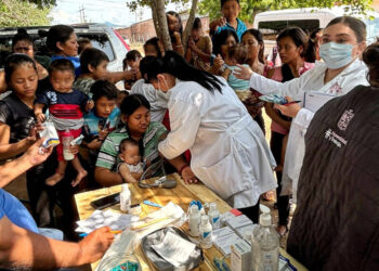 Atendidas las localidades de Huetamo afectadas por John; SSM mantendrá brigadas médicas