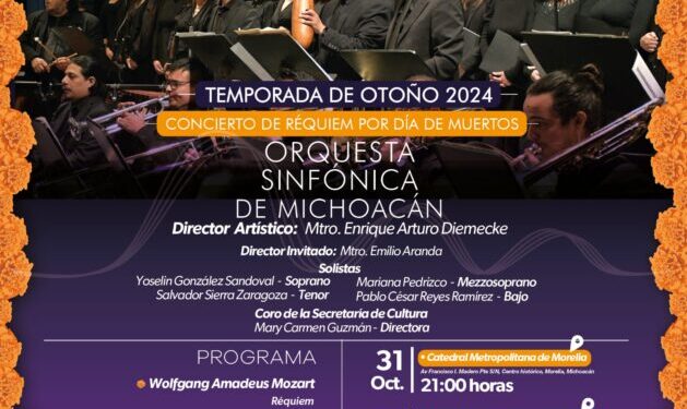 Dará Osidem concierto especial por Noche de Ánimas en Morelia y Pátzcuaro