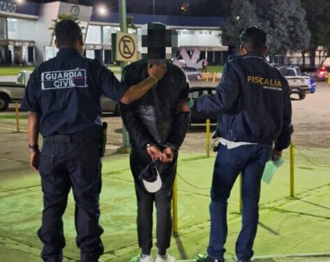 Detiene Guardia Civil a hombre con órdenes de aprehensión vigentes