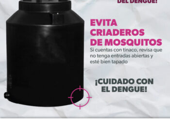 Evita criaderos de mosquitos en tu escuela y protégete del dengue