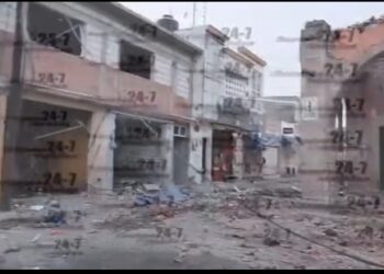 Amanece Jerécuaro, Gto. con explosiones de vehículos e incendios