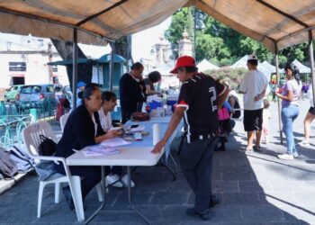 Sin filas, módulo de vacunación en Centro de Morelia: SSM