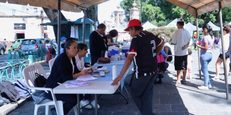 Sin filas, módulo de vacunación en Centro de Morelia: SSM