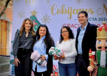 Alfonso Martínez y Paola Delgadillo llevarán abrigo a miles de familias morelianas