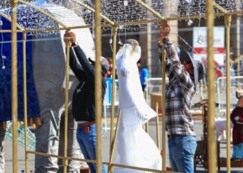 Invita gobierno de Morelia a inauguración de pista de hielo y encendido navideño