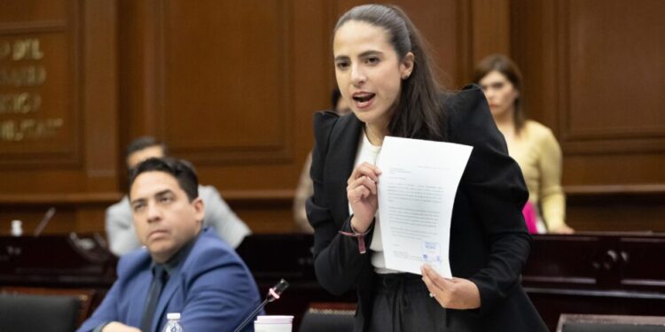 Alfonso gobierna Morelia con política rancia: Diputada Bugarini, respecto al tema de autogobierno