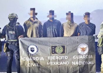 Agentes federales y estatales detienen a 4 personas con armamento en Apatzingán-Morelia Informativo
