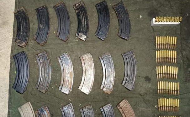 Agentes estatales y federales localizan arma, cartuchos y cargadores en Apatzingán-Morelia Informativo