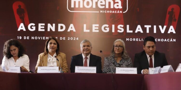 Con enfoque humanista presenta GPMORENA su Agenda Legislativa-Morelia Informativo