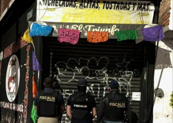 Durante un cateo, FGE asegura un bar por su posible relación con actividades ilícitas; se confiscan 300 dosis de narcótico-Morelia Informativo