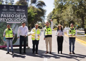 Inaugura Bedolla rehabilitación de avenida Paseo de la Revolución en Uruapan