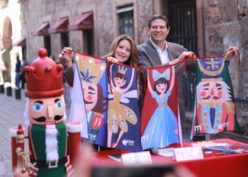 Alfonso Martínez y Paola Delgadillo presentan actividades de la ‘Navidad Mágica en Morelia’
