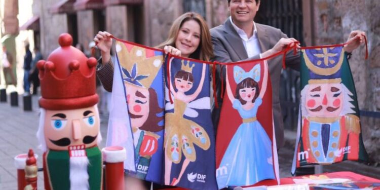 Alfonso Martínez y Paola Delgadillo presentan actividades de la ‘Navidad Mágica en Morelia’