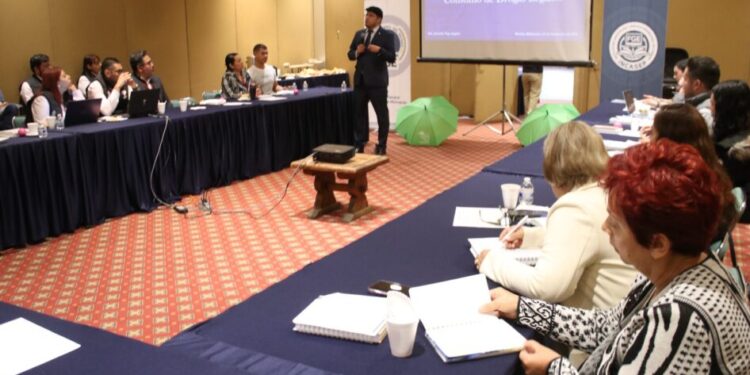 Imparte FGE capacitaciones en la 5ta mesa espejo de la Estrategia Nacional para la Prevención de Adicciones