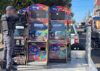 En 10 meses, SSP y FGE han decomisado más de 2 mil máquinas tragamonedas