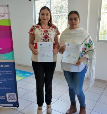 Signan FGE y Casa de la Mujer Indígena y Afromexicana de Cherán, convenio de colaboración