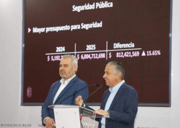 Van 9 mil 438 mdp a infraestructura estatal: Bedolla