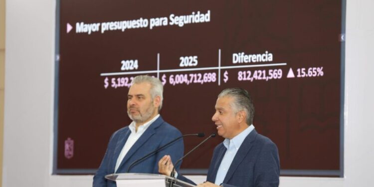 Van 9 mil 438 mdp a infraestructura estatal: Bedolla