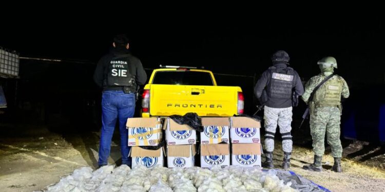 Agentes federales y estatales decomisan 115 kg de metanfetamina en Morelia: SSP