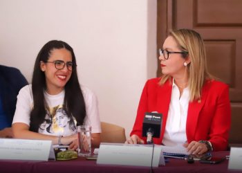 Giulianna Bugarini y Yarabí Ávila-Morelia Informativo