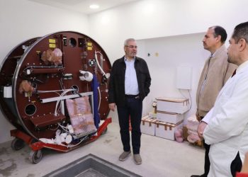 Por arrancar operaciones nuevo acelerador lineal y Pet Scan; supervisa Bedolla instalación