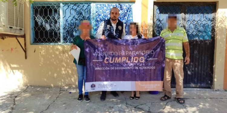 En Apatzingán, restituye CMASC inmueble a una mujer víctima de despojo