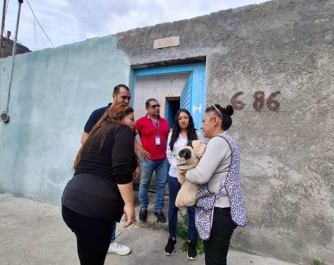 Gobierno de Morelia, en conjunto con Fiscalía, rescata perro abandonado en Colonia Industrial