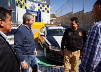 Gobierno de Morelia entrega patrullas en comodato a Charo para fortalecer seguridad en la región