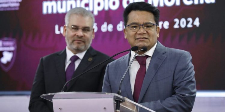 Invertidos más de 30 mdp del Fortapaz en Morelia durante 2024: César Erwin