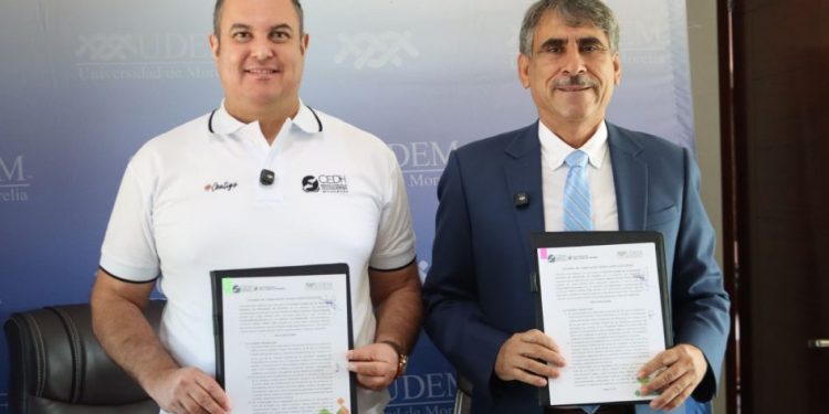 La CEDH Michoacán se dedica a construir paz: Marco Antonio Tinoco Álvarez.