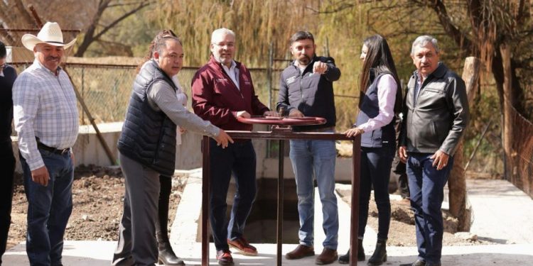 Inaugura Bedolla línea de conducción de aguas tratadas en Morelia