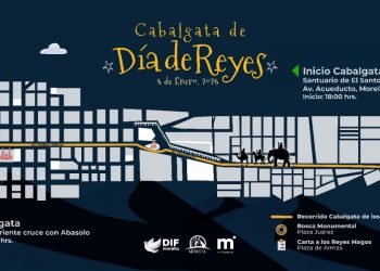 Por Cabalgata de Día de Reyes, habrá cortes a la circulación