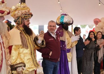 Bedolla inaugura primera etapa del Parque Espazio 200 en Morelia