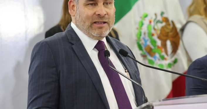 Paso superior vehicular de Villas del Pedregal con 73 % de avance: Bedolla