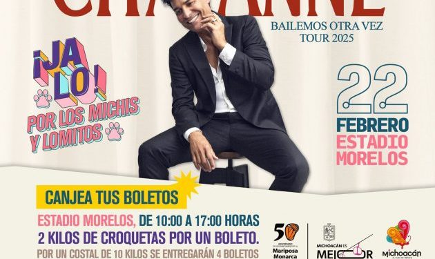 A cambio de esterilizaciones veterinarios recibirán boletos para Chayanne