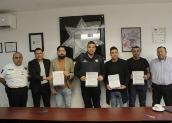 Policía Auxiliar acuerda con dueños de bares de Morelia reforzar seguridad