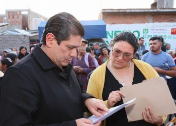 Continúa Ernesto Núñez recorridos en Morelia, cumpliendo compromisos de campaña