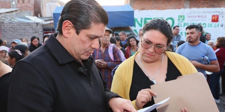 Continúa Ernesto Núñez recorridos en Morelia, cumpliendo compromisos de campaña