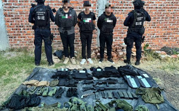 En Huandacareo detienen a 3 integrantes de una célula delictiva: SSP