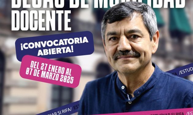 Así pueden solicitar docentes beca de movilidad; hay convocatoria abierta