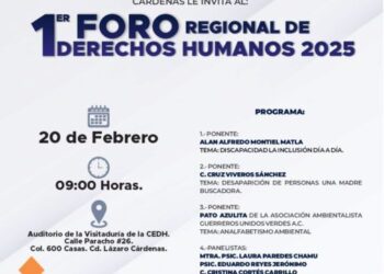 Primer Foro Regional de Derechos humanos en Lázaro Cárdenas