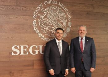 Bedolla y Harfuch coordinados para reforzar estrategias de seguridad