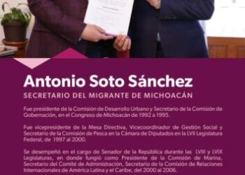 Bedolla nombra a Antonio Soto como nuevo secretario del Migrante