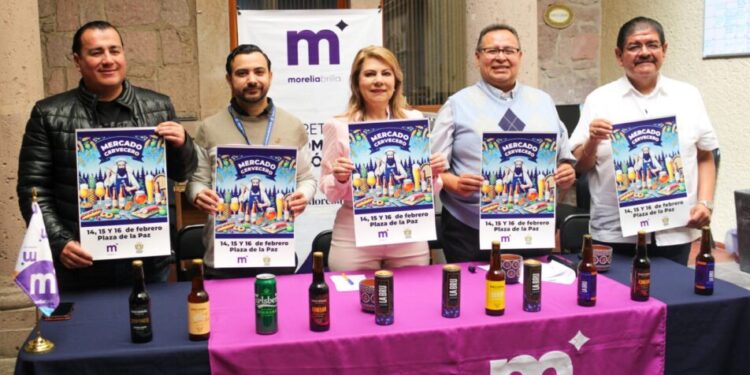 ¡Maridaje entre gastronomía y emprendimiento! Gobierno de Morelia impulsa Primer Mercado Cervecero